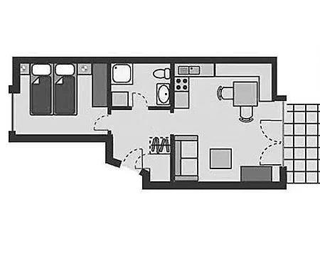 公寓 Alter Krug App 21 维克